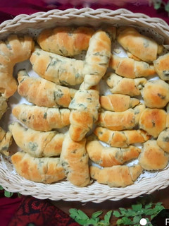 صورة لوصفة كرواسان الزعتر الأخضر