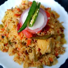 A picture of Vegetable Pulaw.
