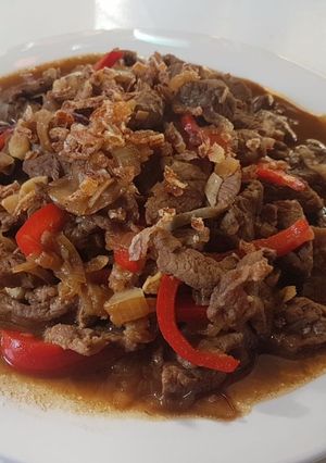 Foto resep Tumis daging gurih manis