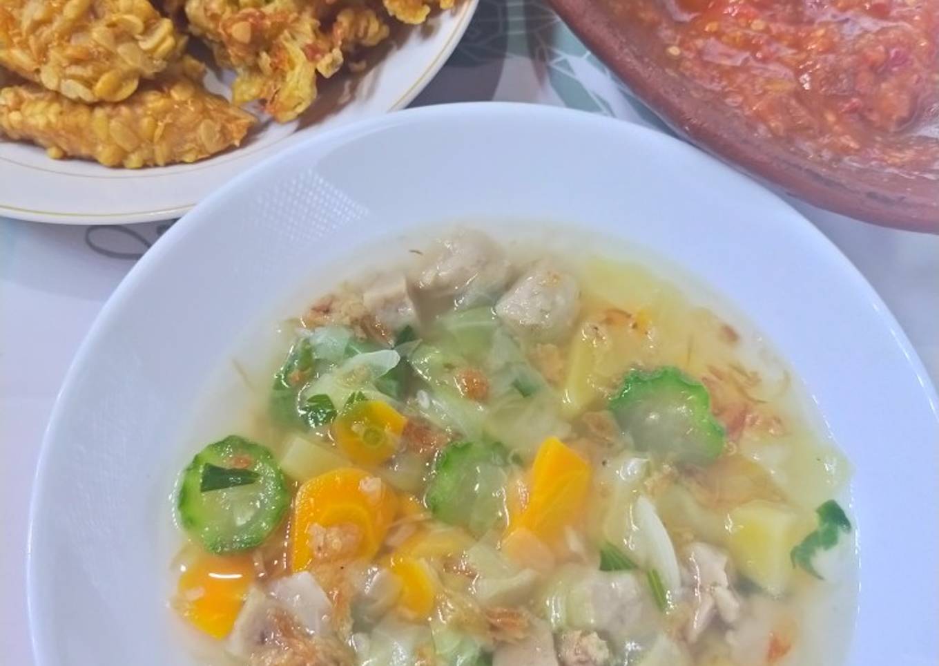 Sup buatan sendiri yang mudah