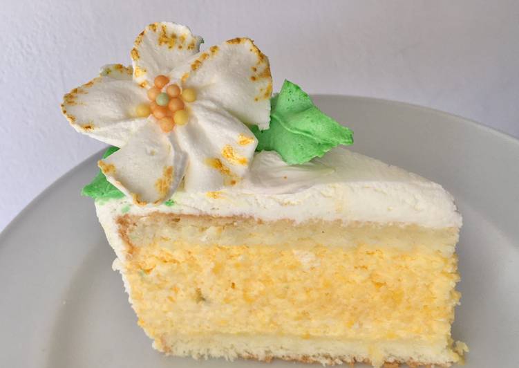 Torta mousse al mango e pesca 🥭🥭🥭