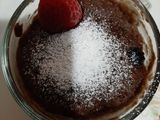 Mug cake de chocolate