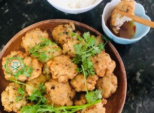 Hình của món Chả cá thu - đặc sản của thành phố biển.