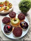 Donat maizena aneka topping