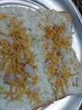 Open Bread namkeen Sandwich
