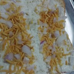 A picture of Open Bread namkeen Sandwich.