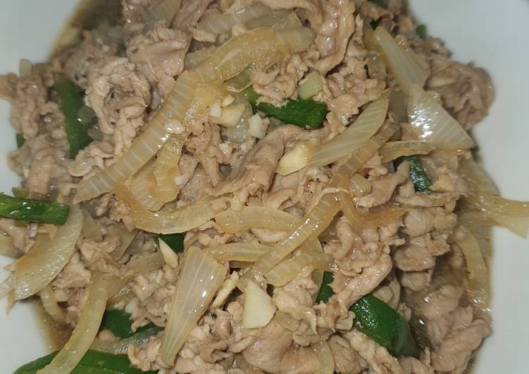 Resep Daging sukiyaki ala ala Hokben 😆 Anti Gagal