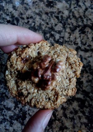 Una foto de Galletas de bagazo de coco y avena 🌱 veganas