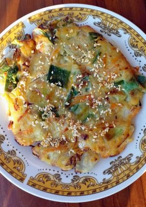 Foto resep Vegetable pancake