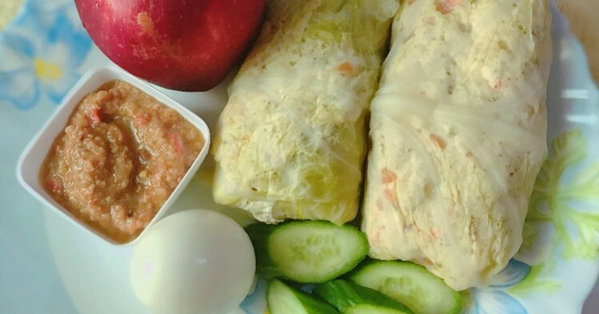 Resep Kol Isi Menu Diet Kenyang Ala Dewi Huges Oleh Heni Absari Cookpad