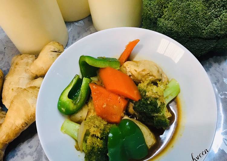 Resep Cap cay ayam yang Enak