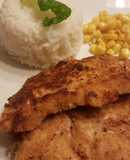 Pollo Apanado con Amor
