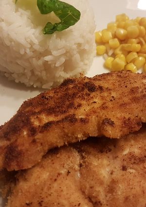 Una foto de Pollo Apanado con Amor