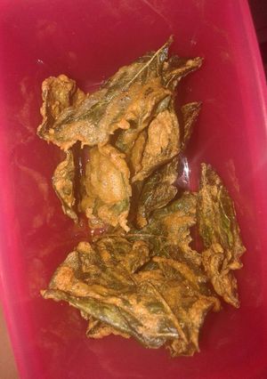 Foto resep Bayam crispy/keripik bayam