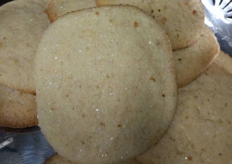 Recipe of Homemade Lemon Sugar Cookies