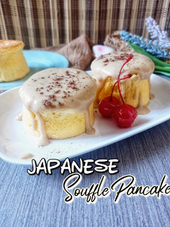 Foto resep (015).Japanese Souffle Pancake (No mixer,Takaran sendok)