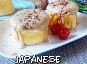 Foto resep (015).Japanese Souffle Pancake (No mixer,Takaran sendok)