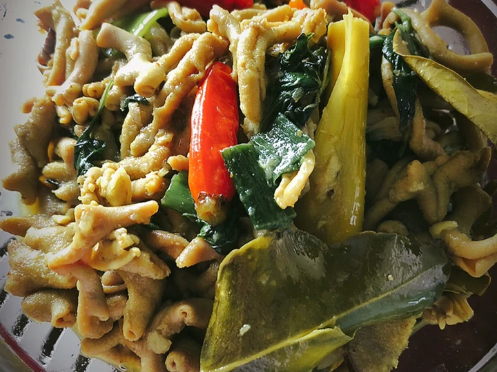 Langkah Mudah untuk Menyiapkan Resep Usus ayam bumbu kuning yang Bikin Ngiler Anti Ribet, Sempurna