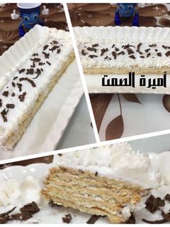 صورة لوصفة كيكة البسكويت الباردة