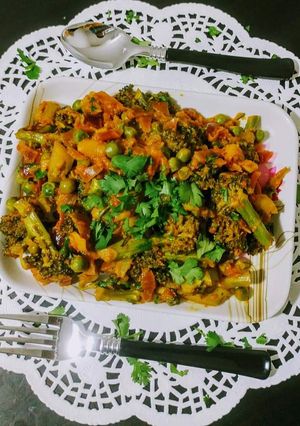 A picture of Broccoli Masala.