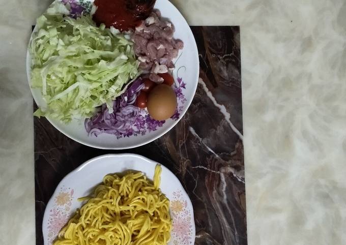 How to Prepare Yummy Mee goreng mamak Versi Cekmek Kelate