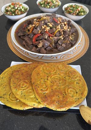 صورة لوصفة صاجية كبدة