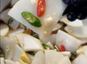 A picture of radish pickles