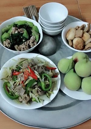 Hình của món CĐ: Cơm gia đình.