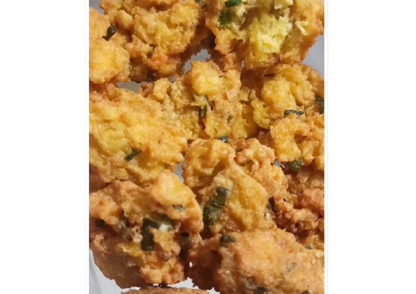 15. Bakwan Rambak Udang Keto (gluten free)