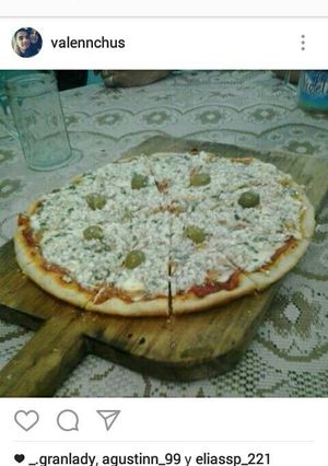 Una foto de Pizza Pureza de Huevo