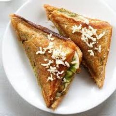 A picture of Wheat Bread Sandwich- Masala Stuffed.