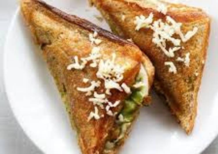 Recipe of Speedy Wheat Bread Sandwich- Masala Stuffed