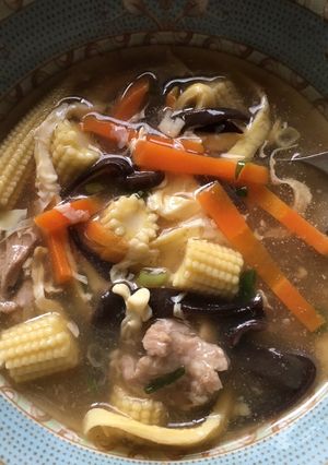 家常酸辣湯 的食譜成品照片
