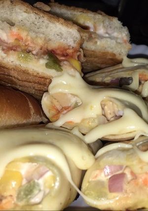 صورة لوصفة سندويشات الـ 10 دقايق😍