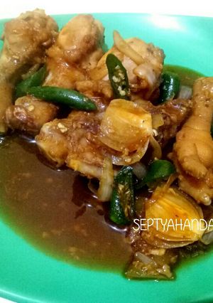 Foto resep Ayam Kecap Cabe Ijo