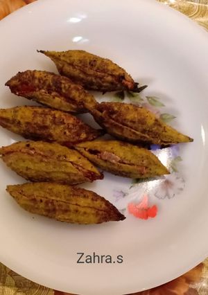 A picture of Stuffed karela.