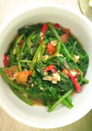 Foto resep Horensho (bayam Jepang) tumis bawang