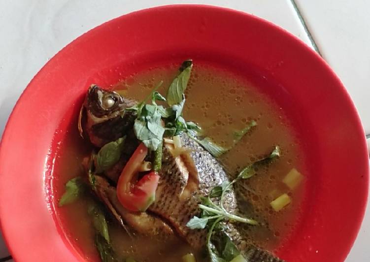 Sop ikan nila "fitroh catering"