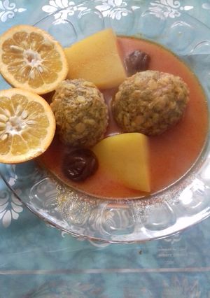 عکسی از دستور کوفته مرغ