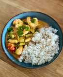 Curry de langostino estilo tailandés | Batch Cooking