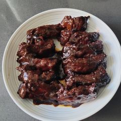 A picture of Baked Baby Back Ribs.