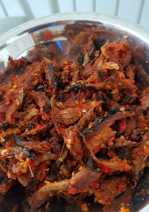 Foto resep Ikan asar pedas