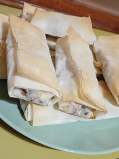 Una foto de Rollitos de primavera