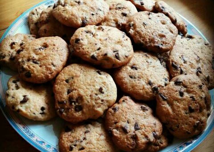 La Meilleur Recette De Cookies chocolat caramel