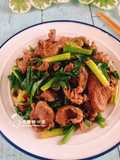 韭菜炒牛肉