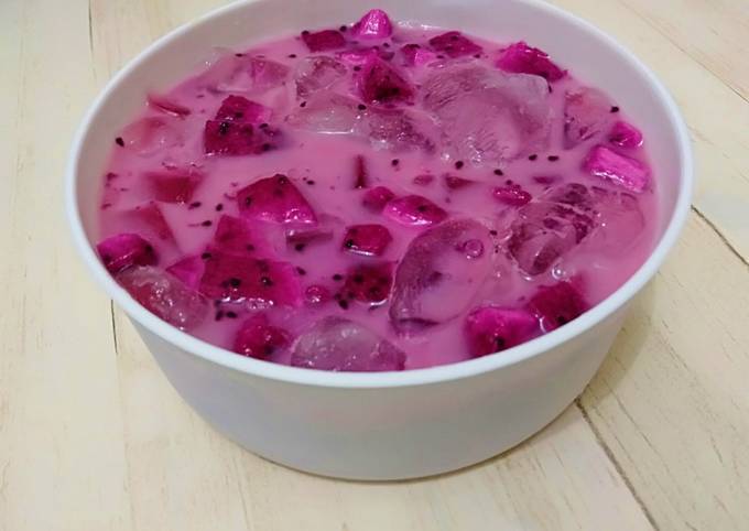 Resep Es Buah Naga Jelly Oleh Resti Nurapiani Cookpad 8883