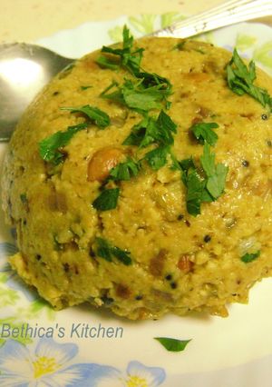 A picture of Oats Upma.