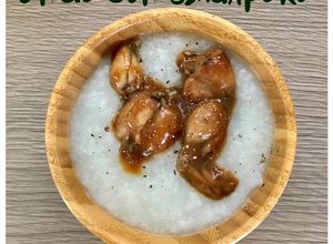 Hình của món Cháo ếch singapore dành cho baby.