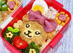【兒童便當】可愛雪莉玫 的食譜成品照片