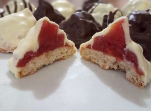 Una foto de Conitos de dulce de membrillo